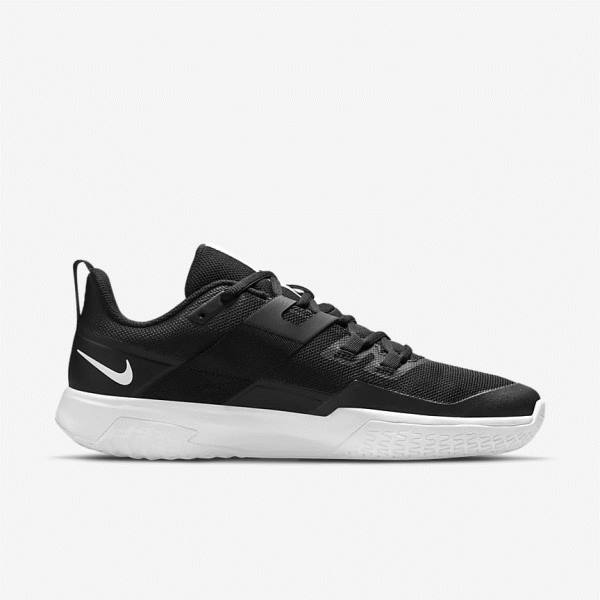 Nike NikeCourt Vapor Lite Hard Court Tennissko Herre Sort Hvide | NK163HXI