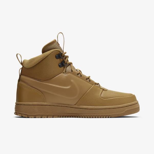 Nike Path Vinter Sneakers Herre Brune Sort | NK197MEG