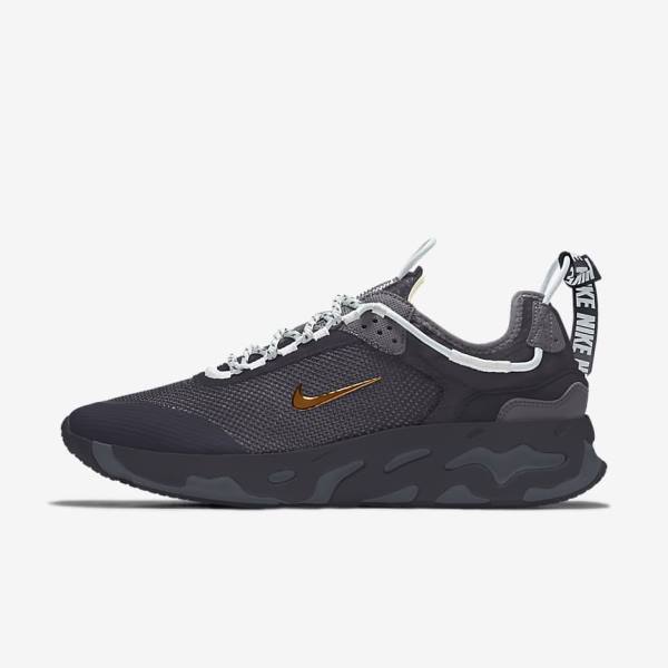 Nike React Live By You Custom Sneakers Herre Flerfarvede | NK596HVC
