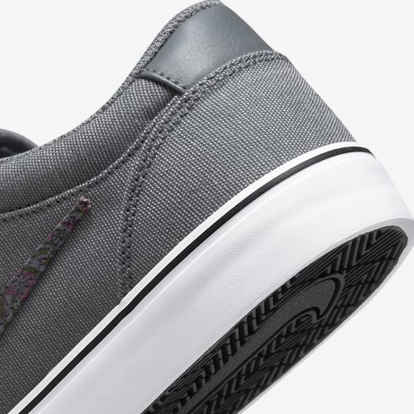 Nike SB Chron 2 Canvas Premium Skate Sko Dame Grå Hvide | NK752LQJ