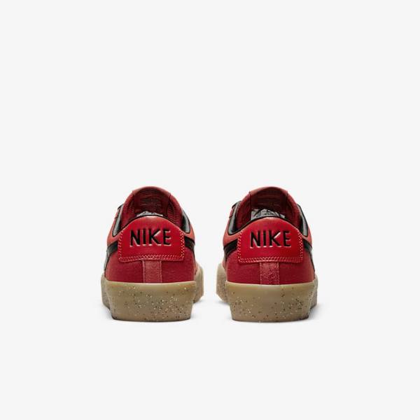 Nike SB Zoom Blazer Low Pro GT Skate Sko Dame Lysebrune Sort | NK974ADW