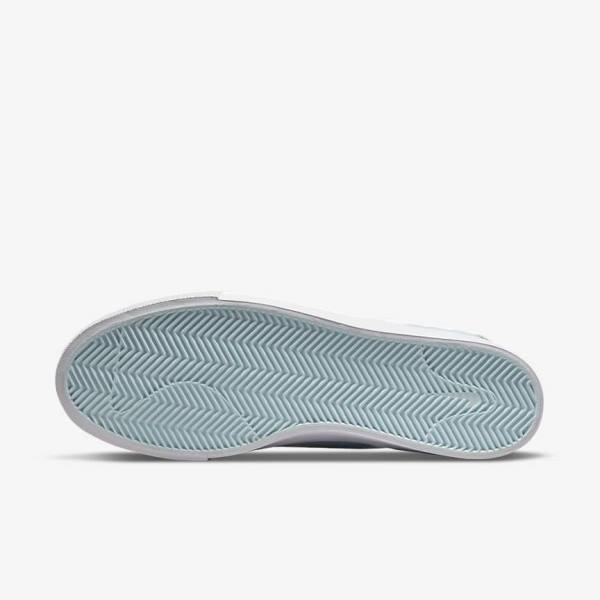 Nike SB Zoom Verona Slip x Rayssa Leal Skate Sko Dame Blå Hvide Blå | NK738LYF