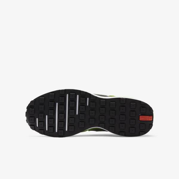 Nike Waffle One Older Sneakers Børn Grøn Rød Sort | NK716VTP
