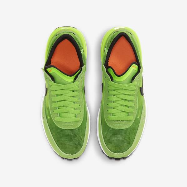 Nike Waffle One Older Sneakers Børn Grøn Rød Sort | NK716VTP