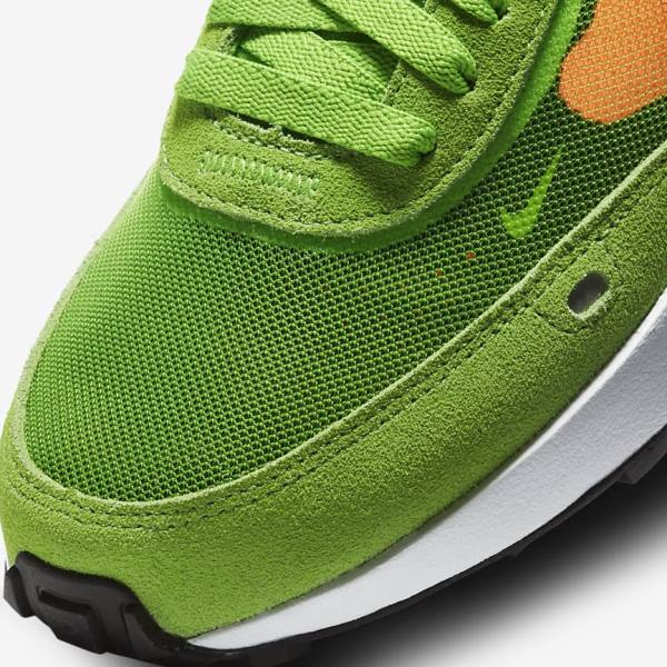 Nike Waffle One Older Sneakers Børn Grøn Rød Sort | NK716VTP