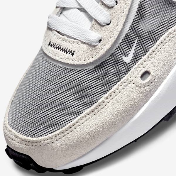 Nike Waffle One Older Sneakers Børn Hvide Sort Orange | NK604SUE