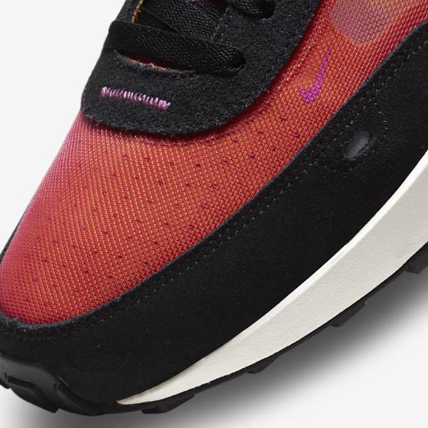 Nike Waffle One Sneakers Herre Fuchsia Sort Guld | NK764VEC