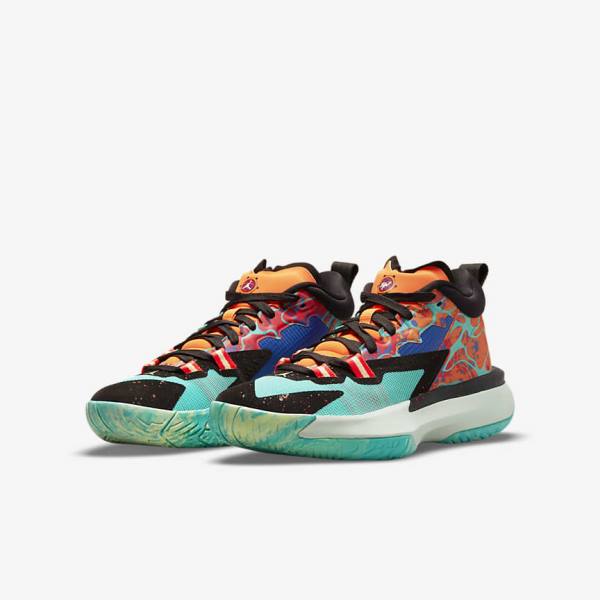 Nike Zion 1 Older Sneakers Børn Lilla Sort | NK539UTA