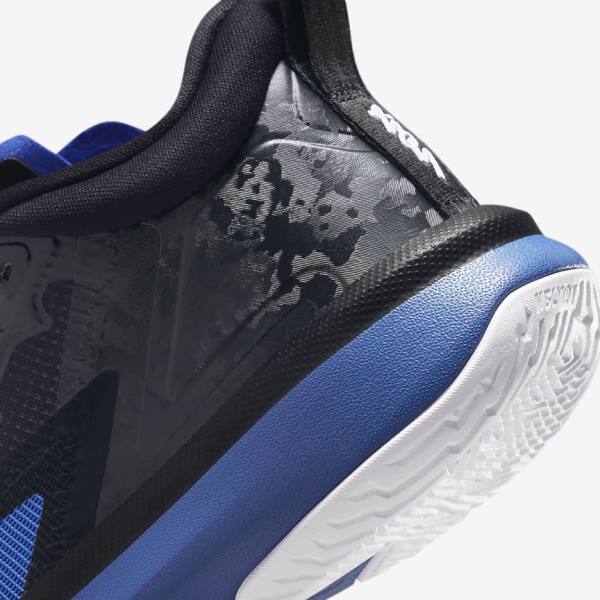 Nike Zion 1 Older Sneakers Børn Sort Kongeblå Hvide | NK291BES