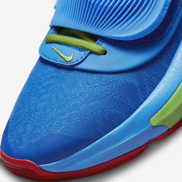 Nike Zoom Freak 3 Basketball Sko Dame Blå Hvide Rød Sort | NK638XPU