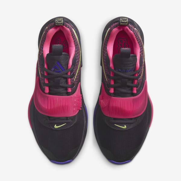 Nike Zoom Freak 3 Basketball Sko Dame Lilla Lyserød Lilla Lysecitron | NK569KAB