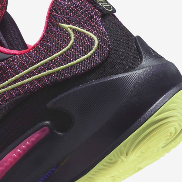 Nike Zoom Freak 3 Basketball Sko Dame Lilla Lyserød Lilla Lysecitron | NK569KAB