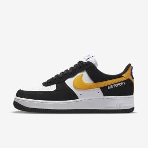 Nike Air Force 1 07 LV8 Sneakers Herre Sort Hvide Mørke | NK281IDQ