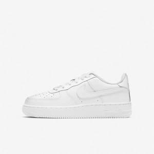 Nike Air Force 1 LE Older Sneakers Børn Hvide | NK374BDF
