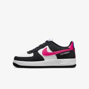 Nike Air Force 1 LV8 Older Sneakers Børn Hvide Lyserød | NK692DTN