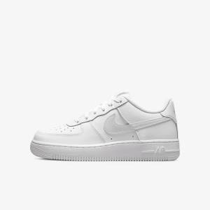Nike Air Force 1 Older Sneakers Børn Hvide | NK029AKZ