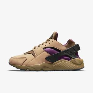 Nike Air Huarache LE Sneakers Herre Sort Brune | NK705LRJ