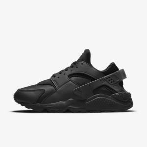 Nike Air Huarache Sneakers Herre Sort Mørkegrå | NK492NUB