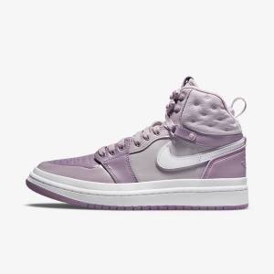 Nike Air Jordan 1 Acclimate Jordan Sko Dame Lilla Grå Hvide | NK362GKP