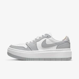 Nike Air Jordan 1 Elevate Low Jordan Sko Dame Hvide Grå | NK690LRT