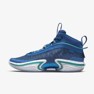 Nike Air Jordan XXXVI SE Luka Global Game Jordan Sko Herre Blå Hvide | NK082LFY