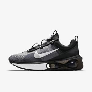 Nike Air Max 2021 Sneakers Herre Sort Grå Hvide | NK690YSC
