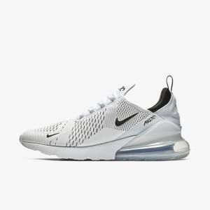 Nike Air Max 270 Sneakers Herre Hvide Sort | NK873RVU