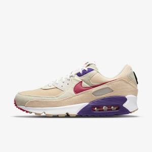 Nike Air Max 90 Sneakers Herre Lyserød | NK175LPJ