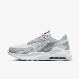 Nike Air Max Bolt Sneakers Herre Platin Hvide Metal Sølv Grå | NK492GQO