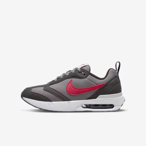 Nike Air Max Dawn Older Sneakers Børn Blå Grå Sort Rød | NK398DBK