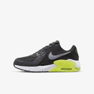 Nike Air Max Excee Older Sneakers Børn Mørkegrå Sort Grå | NK391CST