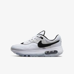 Nike Air Max Motif Older Sneakers Børn Hvide Sort | NK962AYI