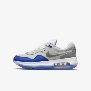 Nike Air Max Motif Older Sneakers Børn Kongeblå Grå Sort | NK201DGH