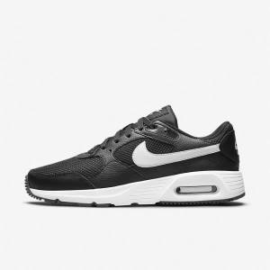 Nike Air Max SC Sneakers Herre Sort Hvide | NK814EWT