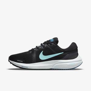 Nike Air Zoom Vomero 16 Road Løbesko Dame Sort Lyseturkis Grøn | NK792KND