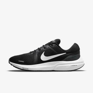 Nike Air Zoom Vomero 16 Road Løbesko Herre Sort Mørkegrå Hvide | NK301HTQ