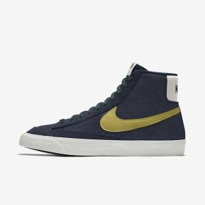 Nike Blazer Mid 77 By You Custom Sneakers Dame Flerfarvede | NK346VQW