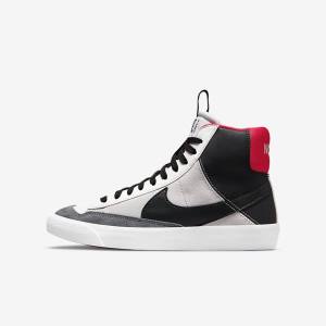 Nike Blazer Mid 77 SE Dance Older Sneakers Børn Hvide Rød Lysegrå Sort | NK723EWG