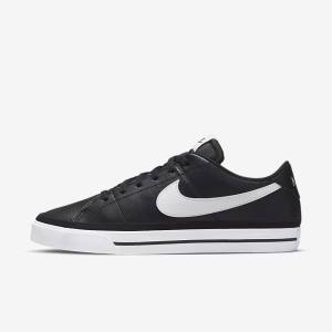 Nike Court Legacy Sneakers Herre Sort Hvide | NK401NCY
