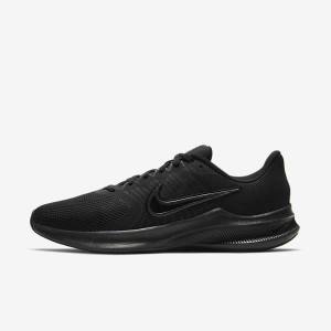 Nike Downshifter 11 Road Løbesko Herre Sort Lysegrå Mørkegrå | NK697XLO