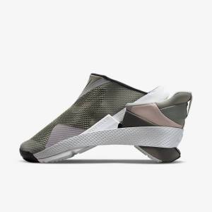 Nike Go FlyEase Sneakers Herre Sort Hvide | NK962DSQ