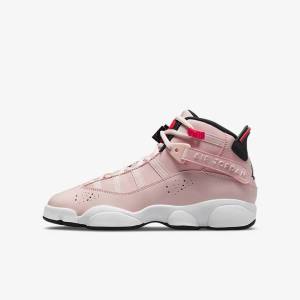 Nike Jordan 6 Rings Older Sneakers Børn Sort Hvide | NK534YQR