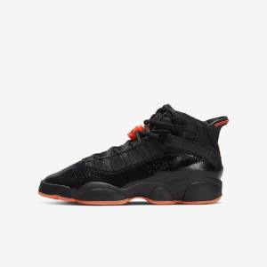 Nike Jordan 6 Rings Older Sneakers Børn Sort | NK970TRV