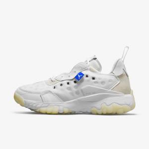 Nike Jordan Delta 2 Jordan Sko Herre Hvide Platin Sort | NK486SDF