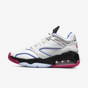 Nike Jordan Point Lane Sneakers Herre Hvide Blå Sort Lyserød | NK359CLF