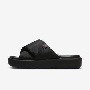 Nike Jordan Sophia Badesandaler Dame Sort Rød | NK370XVL