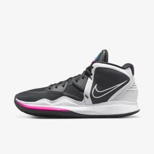 Nike Kyrie Infinity Basketball Sko Dame Sort Grå Lyserød Hvide | NK908GRK