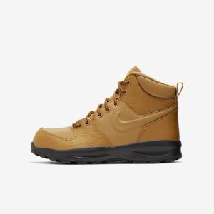 Nike Manoa LTR Older Boot Sneakers Børn Brune Sort | NK264SOH