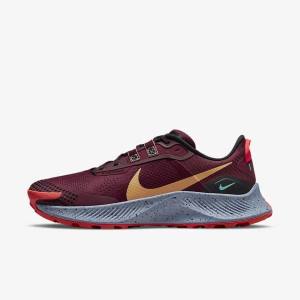 Nike Pegasus Trail 3 Trail Løbesko Herre Sort Lyserød Brune | NK281AVT
