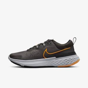 Nike React Miler 2 Road Løbesko Herre Grå Sort Grå | NK258NGY